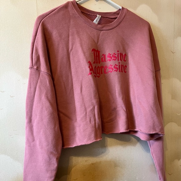 Our Flag Means Death Fleece Crop Sweatshirt - Picture 4 of 9